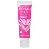 Возбуждающий гель на водно-силиконовой основе Cosmo Vibro с ароматом земляники - 50 гр. - Биоритм - купить с доставкой в Сочи
