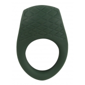 Зеленое эрекционное виброкольцо Luxurious Vibro Cock Ring - Orion - в Сочи купить с доставкой