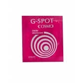Стимулирующий интимный крем для женщин Cosmo G-spot - 2 гр. - Биоритм - купить с доставкой в Сочи