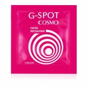 Стимулирующий интимный крем для женщин Cosmo G-spot - 2 гр. - Биоритм - купить с доставкой в Сочи
