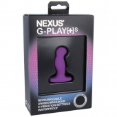 Фиолетовая вибровтулка Nexus G-Play+ S - Nexus Range - в Сочи купить с доставкой