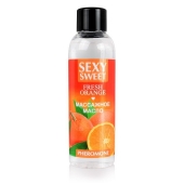 Массажное масло Sexy Sweet Fresh Orange с ароматом апельсина и феромонами - 75 мл. - Биоритм - купить с доставкой в Сочи