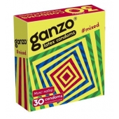 Микс-набор из 30 презервативов Ganzo Mixed - Ganzo - купить с доставкой в Сочи
