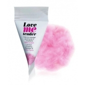 Съедобное согревающее массажное масло Love Me Tender Cotton Candy с ароматом сладкой ваты - 10 мл. - Love to Love - купить с доставкой в Сочи