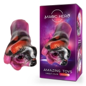 Разноцветный фантазийный мастурбатор - Bior toys - в Сочи купить с доставкой