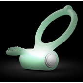 Светящееся в темноте эрекционное виброкольцо Power Clit - Dorcel - в Сочи купить с доставкой