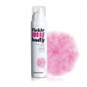 Массажная хрустящая пенка Tickle My Body Cotton Candy с ароматом сладкой ваты - 150 мл. - Love to Love - купить с доставкой в Сочи