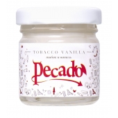 Массажная свеча Tobacco Vanilla - 35 мл. - Pecado - купить с доставкой в Сочи