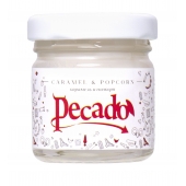 Массажная свеча Caramel   Popcorn - 35 мл. - Pecado - купить с доставкой в Сочи