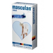 Ультратонкие презервативы Masculan Ultra Fine с обильной смазкой - 10 шт. - Masculan - купить с доставкой в Сочи