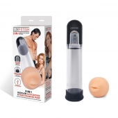 Автоматическая вакуумная помпа-мастурбатор Blowjob Auto Sucker Penis Enlarger Pump - Lux Fetish - в Сочи купить с доставкой