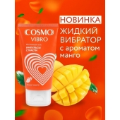 Возбуждающий интимный гель Cosmo Vibro с ароматом манго - 50 гр. - Биоритм - купить с доставкой в Сочи