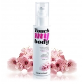 Силиконовый лубрикант 2-в-1 Touch My Body с ароматом вишнёвого цвета - 100 мл. - Love to Love - купить с доставкой в Сочи