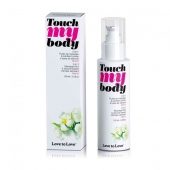 Силиконовый лубрикант 2-в-1 Touch My Body с ароматом моной - 100 мл. - Love to Love - купить с доставкой в Сочи