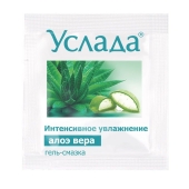 Гель-смазка «Услада с алоэ» - 3 гр. - Биоритм - купить с доставкой в Сочи
