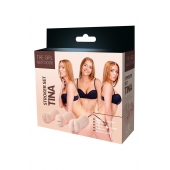 Набор из 3 мастурбаторов The Girl Next Door Tina - Dream Toys - в Сочи купить с доставкой