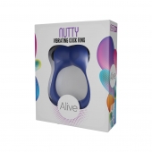 Синее эрекционное виброкольцо Nutty - Adrien Lastic - в Сочи купить с доставкой