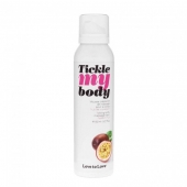 Массажная хрустящая пенка Tickle my body с ароматом маракуйи - 150 мл. - Love to Love - купить с доставкой в Сочи
