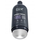 Мастурбатор в бутылке Shower Therapy Deep Cream - Pipedream - в Сочи купить с доставкой