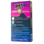 Набор презервативов Bolt Condoms - Luxe - купить с доставкой в Сочи