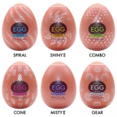 Набор из 6 мастурбаторов-яиц Tenga Egg Variety Pack V - Tenga - в Сочи купить с доставкой