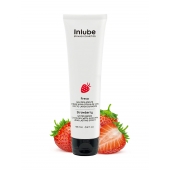 Лубрикант на водной основе Nuei Inlube с алоэ вера и ароматом клубники - 100 мл. - Nuei cosmetics - купить с доставкой в Сочи
