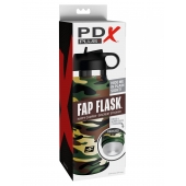 Мастурбатор в камуфляжной колбе Fap Flask - Pipedream - в Сочи купить с доставкой