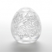 Мастурбатор-яйцо Keith Haring EGG PARTY - Tenga - в Сочи купить с доставкой
