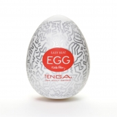 Мастурбатор-яйцо Keith Haring EGG PARTY - Tenga - в Сочи купить с доставкой