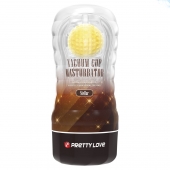 Прозрачный текстурированный мастурбатор Vacuum Cup Masturbator Stellar - Baile - в Сочи купить с доставкой