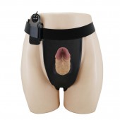 Полый вибрострапон на регулируемых трусиках Draven - 17,5 см. - Baile - купить с доставкой в Сочи