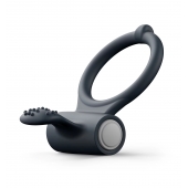 Черное эрекционное кольцо Power Clit - Dorcel - в Сочи купить с доставкой