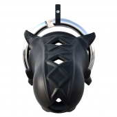 Черный замок верности Extreme Silicone Cock Blocker - Pipedream - купить с доставкой в Сочи