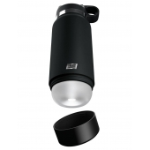 Черный мастурбатор в виде бутылки Fap Flask - Pipedream - в Сочи купить с доставкой