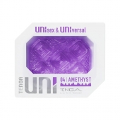 Фиолетовый мастурбатор-стимулятор Tenga Uni Amethyst - Tenga - в Сочи купить с доставкой