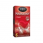 Гладкие презервативы Domino Harmony - 6 шт. - Domino - купить с доставкой в Сочи
