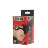 Нежный мастурбатор-ротик REALSTUFF 5INCH MASTURBATOR BJ - Dream Toys - в Сочи купить с доставкой