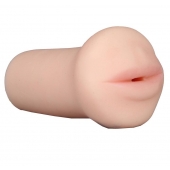 Нежный мастурбатор-ротик REALSTUFF 5INCH MASTURBATOR BJ - Dream Toys - в Сочи купить с доставкой