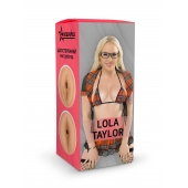 Двусторонний мастурбатор Lola Taylor - 22 см. - ФлешНаш - в Сочи купить с доставкой