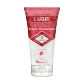Интимный гель-смазка на водной основе Lubrimax Magic Strawberry - 75 мл. - ИнтелБИО - купить с доставкой в Сочи