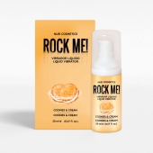 Жидкий вибратор Nuei Rock Me! с ароматом печенья и сливок - 20 мл. - Nuei cosmetics - купить с доставкой в Сочи