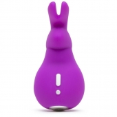 Фиолетовый клиторальный вибратор в форме зайчика - Happy Rabbit