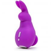 Фиолетовый клиторальный вибратор в форме зайчика - Happy Rabbit
