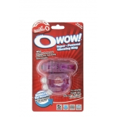 Фиолетовое эрекционное виброкольцо OWOW PURPLE - Screaming O - в Сочи купить с доставкой