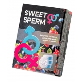 Шипучие таблетки для мужчин Sweet Sperm для изменения вкуса спермы (4 шт. по 0,5 гр.) - Капиталпродукт - купить с доставкой в Сочи