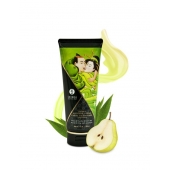 Массажный крем для тела с ароматом груши и зелёного чая Pear   Exotic Green Tea - 200 мл. - Shunga - купить с доставкой в Сочи
