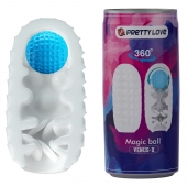 Мастурбатор с шариком внутри Magic ball - Baile - в Сочи купить с доставкой