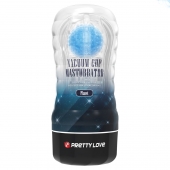 Прозрачный текстурированный мастурбатор Vacuum Cup Masturbator Planet - Baile - в Сочи купить с доставкой