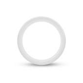 Белое люминесцентное эрекционное кольцо Silicone Glo Cock Ring - Blush Novelties - в Сочи купить с доставкой