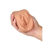 Маструбатор-вагина с вибрацией Soft   Wet Renata Realistic Tan Masturbator - Blush Novelties - в Сочи купить с доставкой